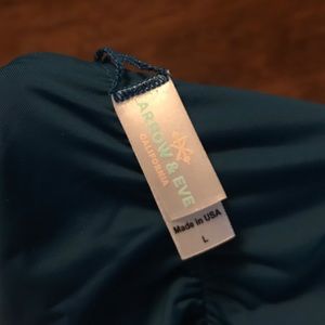 Arrow & Eve Swim - Arrow & Eve Dark Teal Deep V Halter One Piece Suit Arrow & Eve Swim - Arrow & Eve Dark Teal Deep V Halter One Piece Suit